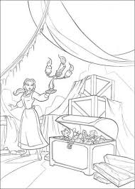 kids n fun com 41 coloring pages of beauty and the beast