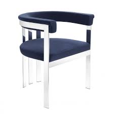 Stacking chair durable metal chair made of 18 gauge square tubing. Clubhouse Steel Dining Chair Eichholtz Fmdesign Elements