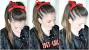 Cheer Hairstyles Half Up Half Down
