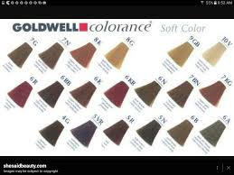 goldwell colorance mousse colour chart sbiroregon org