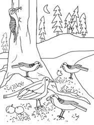 Waldtiere im winter malvorlage 05 feb., 2021 hirsche und hasen im wald winterbilder ausmalbilder tiere ausmalen ausmalbilder. Malvorlagen Waldtiere Im Winter Coloring And Malvorlagan