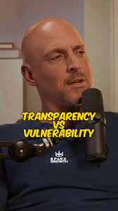 Transparency vs Vulnerability 💛, 🌟 The Power of Vulnerability, Todd Lane  and Preston Morrison dive into the difference between transparency and  vulnerability. Being transparent is sharing information, ...