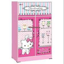 Meja rias anak ini memiliki bentuk yang simpel dengan tampilan warna yang cantik. Lemari Pakaian Anak Charmmy Kitty Karakter Wd 1311 Cmy Promo Harga Shopee Indonesia