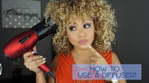 Is it better to air dry or diffuse curly hair? How To Use A Diffuser For Curly Hair Youtube