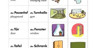 Wortschatz Schule Germany Language German Language