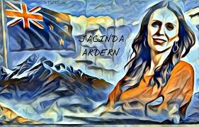 Jacinda Ardern Art Painting Abstract