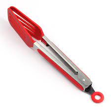 14 pcs silicone cooking utensils kitchen utensil set,446°f heat resistant,turner tongs,spatula,spoon,brush,whisk. Cook Works Red Spatula Tongs Walmart Com Walmart Com