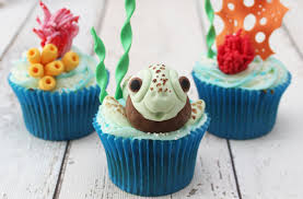 A cupcake (also british english: Turtle Cupcakes