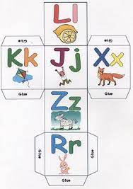 To play this game you will need the printable, one die, and crayons/markers/colored pencils or dot markers. Letter Dices Game Learningenglish Esl Alphabet Preschool Kindergarten Abc Abc Activities