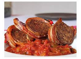 Recette canard gras farci four. Recette De Cou De Canard Farci Barde De Ventreche