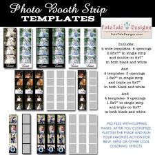 Black And White Photo Booth Template Instant Download Photo Booth Strip Template Set Set Of 12 Custom Photo Templates Photo Booth Custom Photo Diy Photo Booth