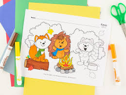 1) if you have javascript enabled you can click the print link in the top half of the page and it will automatically print the coloring page only and ignore the advertising and navigation at the top of. Woodland Animal Coloring Page Free Printable Fun365