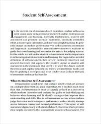 Employee self assessment sample examples samples form for teachers. Free 41 Self Assessment Examples Samples In Pdf Doc Examples