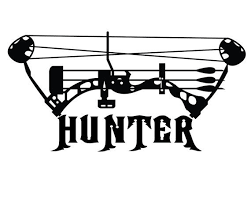 Archery Bow And Arrow Clipart Black And White Bow Hunter Vinyl Decal Deer Bow Hunting Sticker Compound Etsy Bow Hunting Deer Bow Hunting Hunting Tattoos