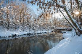 S a n n i o k s a n e n on instagram: Winter River And Trees In Winter Season Beautiful Winter Landscape Stock Photo Picture And Royalty Free Image Image 16945862