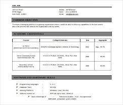 • govt.iti, instrument mechanic (chemical plant). Resume Format For Iti Students