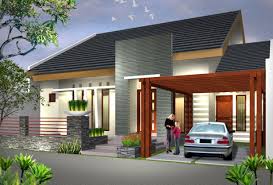 Apakah anda pengagum model dan desain desain? Desain Atap Rumah Miring 2 Sisi Cek Bahan Bangunan