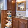 Featuring a base crafted from a blend of solid and engineered wood with a carrara marble surface and two ceramic undermount sinks, this set comes with everything but faucets, so setting up is a. 3