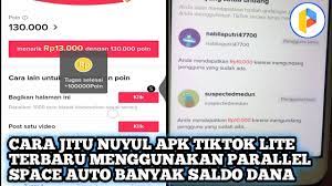 Kurang lebih seperti itu cara nuyul koin tiktok lite. Cara Nuyul Apk Tiktok Lite Terbaru Youtube