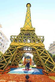 tour eiffel le sculture della fete du citron di menton fotostory di viaggi zingarate menton tour eiffel la tour eiffel