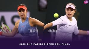 4 by the women's tennis. Belinda Bencic Vs Angelique Kerber 2019 Bnp Paribas Open Semifinals Wta Highlights Youtube