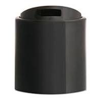 24/410 mm Black Disc Top Cap