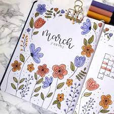 It seems that all around are keeping their bullet journals. Bullet Journal Flower Theme That You Will Love The Smart Wander