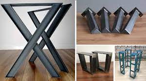 Metal dining table is the new favorite these days. Modern Metal Table Legs 2021 Metal Table Design Industrial Table Legs 3 Youtube