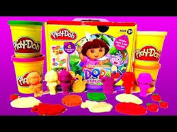 Play Doh Dora The Explorer Playset Playdough Hasbro Kit Play Doh Dora La Exploradora Dora The Explorer Play Doh Dora