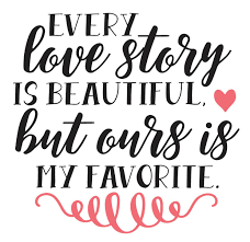 Our Love Story Is My Favorite Story Iron On And Stick On Decals By Schmidtdesignsco On Etsy Lettering Cricut Wedding Cricut