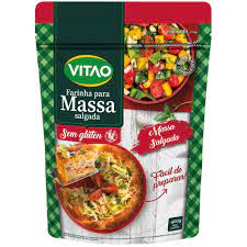 (rsrs) hoje vamos falar de vitao alimentos, você também pensava como eu, que alimentos saudáveis eram ruins e caros? Mix Massa Salgada Sem Gluten 400g Vitao Alimentos Vitao Alimentos