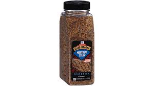 1 mix ground beef, seasoning and mustard in medium bowl until well blended. Grill Mates Mccormick For Chefs