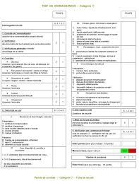 Examen titre pro permis c. L Epreuve Hors Circulation De La Categorie C