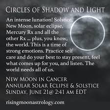 The new moon in cancer is all about second chances. New Moon In Cancer Circles Of Shadow And Light Rising Moon Astrology