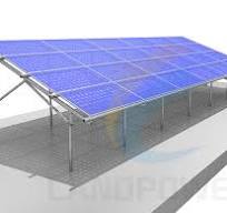 China OEM Bifacial Solar Panel Ground Mounting Structure ...