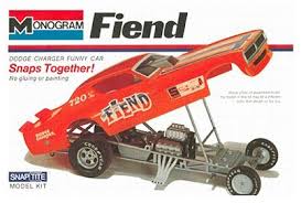Monogram Fiend Funny Car Plastic Model Kits Cars Model Cars Kits Plastic Model Kits