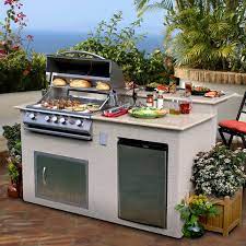 I have a gas grill that i would like to turn it into a charcoal grill, any ideas, i just don't want to throw it out. Cal Flame 76 4 Burner Liquid Propane Bbq Island Wayfair