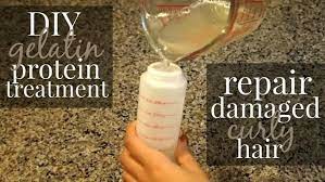 One study gave either a gelatin supplement or a placebo for 50 weeks to 24 people with alopecia, a type of hair loss. Diy Gelatin Protein Treatment For Damaged Hair Naturallycurly Com