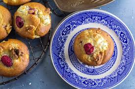 Low Fodmap Olive Oil Muffins With Goat Cheese Raspberries Walnuts Fodmap Everyday