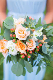 Cedar Creek Barn Wedding Stephen And Addalyn Peach Wedding Flowers French Blue Wedding Olive Green Weddings