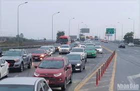 Lượng xe lưu thông trên các cao tốc do VEC quản lý