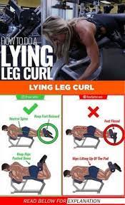 Lying Leg Curl Lying Leg Curl Leg Workout Lying Leg Curls Leg Curl