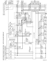 Riser diagrams showing control network layout, communication protocol, and wire types. Nissan Maxima Service And Repair Manual Wiring Diagram Heater Air Conditioning Control System