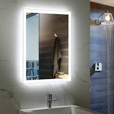 Orren Ellis Marlin Beveled Lighted Bathroom Mirror Reviews Wayfair Ca Led Mirror Bathroom Bathroom Mirror Led Mirror