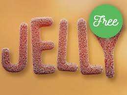 Free Jelly Candy 3d Lettering Free Font Lettering Free