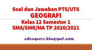 Contoh soal geografi kelas 12 tingkat sekolah menengah semester 1 dan semester 2 dengan kunci jawaban. Soal Soal Evaluasi Materi Sig Jawabanku Id