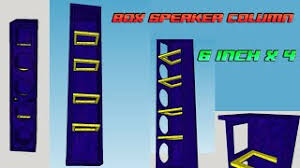 Maybe you would like to learn more about one of these? Skema Box Speaker Column 6 Inch X 4 Youtube