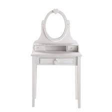 Tocador Blanco Con 1 Cajon Valentine Coiffeuse En Bois Coiffeuse Coiffeuse Enfant