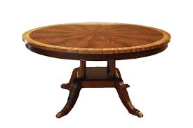 Vintage , duncan , phyfe , vintage , furniture , pedestal. 60 Round Flame Mahogany Dining Room Table By Hickory Chair Mount Vernon Collection