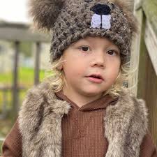 Mommy & Me Punxsutawney Phil/punxsutawney Phil Hat/groundhog  Day/groundhog/beaver Crochet Hat (infant, Toddler, Youth, Adult Sizes)